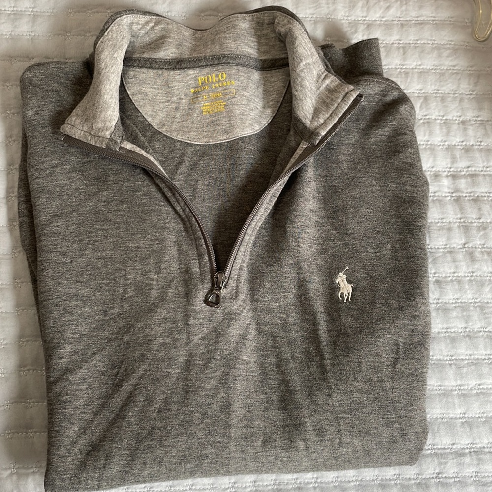 Half Zip Polo Performance Pullover - image 2